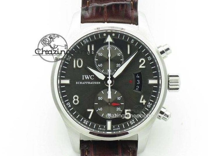 MIROTIME 0416 Mark XVII 1:1 MK Maker Best Edition SS Black Dial On Black Leather Strap A Sporty 7372